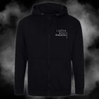 cirkel zip hoddie black front 1