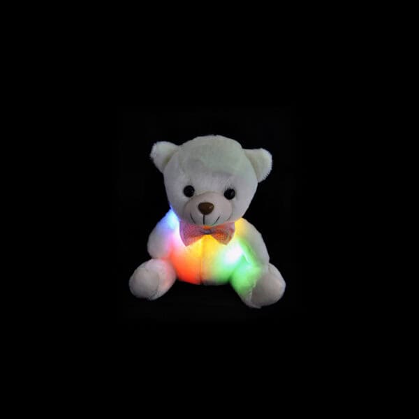ParaForce Teddy POD – vit nalle med inbyggd LED som reagerar vid spökjakt