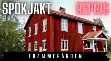 Spökjakt repris på Frammegården – röd trägård med vit veranda