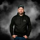 Hoodie Svart LaxTon