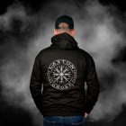 Hoodie Svart LaxTon bak
