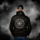 Hoodie Svart LaxTon bak