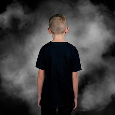Tshirt Barn SILUETT rygg