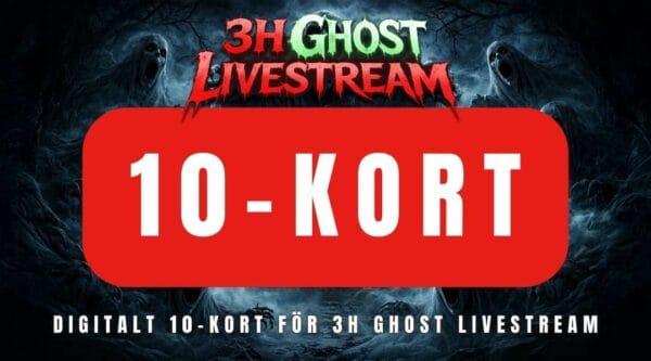 10-kort 3H Ghost Livestream