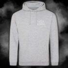 cirkel hoddie grey front