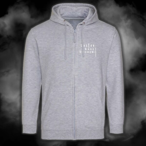 LaxTon Zip Hoodie Grå Unisex