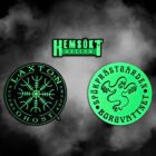 LaxTon Klistermärken Självlysande 3 klistermarken glow