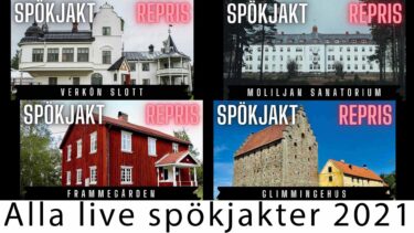 Alla Repriser från Live spökjakter från 2021 4st