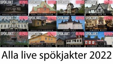 Alla Repriser från Live spökjakter från 2022 12st