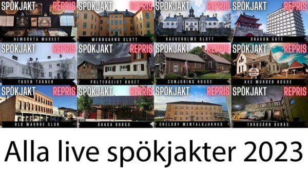 Alla Repriser från Live spökjakter från 2023 12st