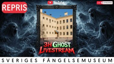 3H Ghost Livestream Sveriges fängelsemuseum (repris från 13 feb - 2026)