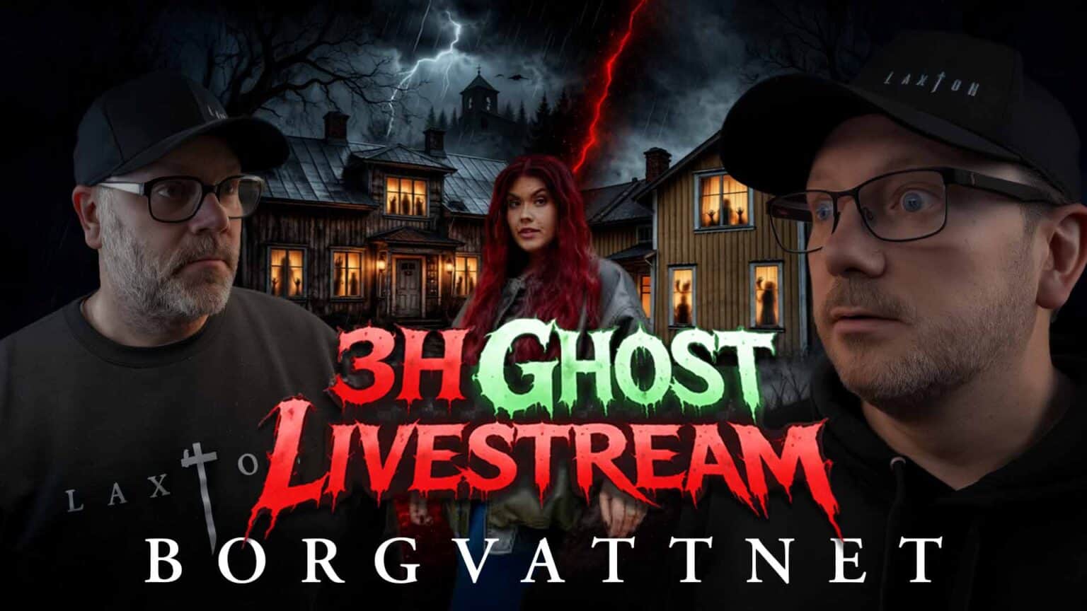 3H Ghost Livestream Borgvattnet (Fredag 24 april - 2026) KL 19:00 ...