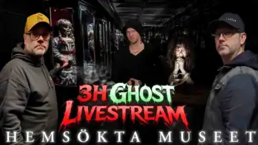 3H Ghost Livestream Hemsökta Museet (Fredag 5 juni – 2026) KL 19:00