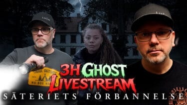 3H Ghost Livestream SÄTERIETS FÖRBANNELSE (Fredag 28 augusti – 2026) KL 19:00